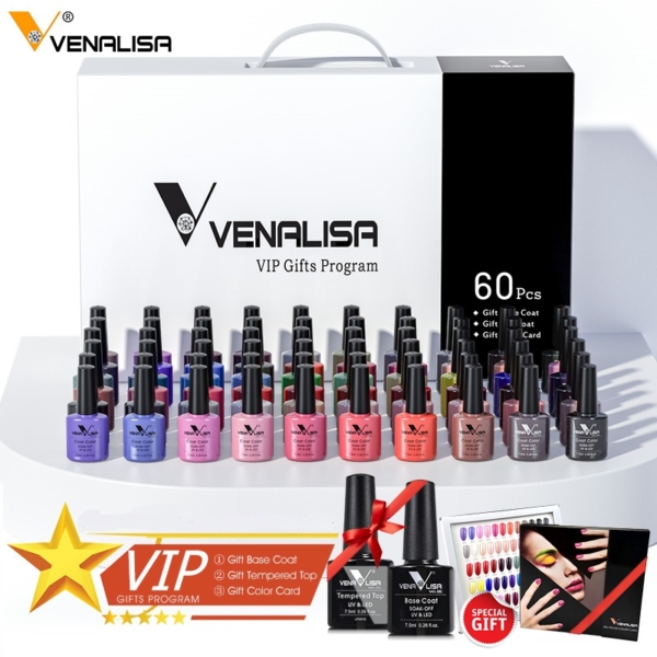 VIP Kit 7.5ml Nail Gel Polish 60 Colors