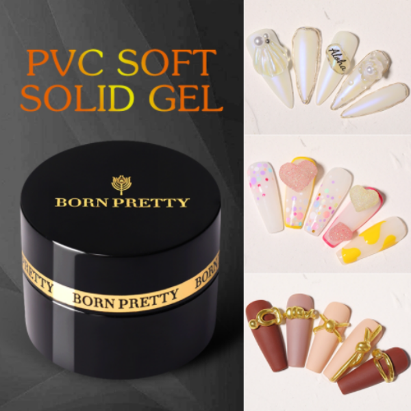 BORN PRETTY 5ml Carving Gel PVC Soft Solid Gel NailPolish